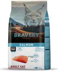 Bravery Bravery cat ADULT salmon - 7kg
