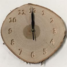 Přírodní Dekorace Dřevěné hodiny