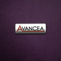 AVANCEA® Cestovní kufr GP9196 Dark purple 2W fialový M 66x44x28 cm
