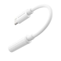 Borofone adaptér USB-C - 3.5mm Jack - Bílá KP23469