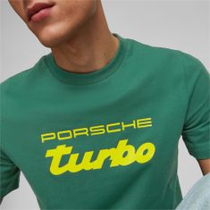 Porsche triko PUMA Turbo žluto-zelené M
