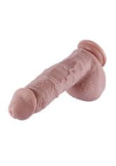 Hismith KlicLok Dildo 21 cm / realistické dildo - Light skin tone