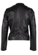 Gipsy Luxusní černá dámská kožená bunda GWZai