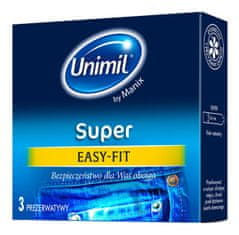 UNIMIL UNIMIL Super Easy-Fit latexové kondomy 12ks