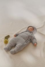 LEOKID Baby Overall Eddy Gray Mist vel. 6 - 9 měsíců (vel. 68)