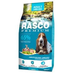 RASCO PREMIUM Granule Adult jehně s rýží 15 kg