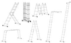 Higher HIGHER 4x4 multifunkční kloubový žebřík s plošinou
