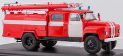 Start Scale Models AC-30(53-12)-106V (GAZ-53), hasiči, bílé pruhy, 1/43