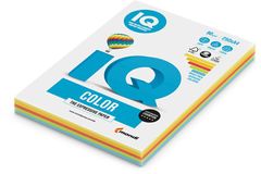 IQ COLOR Barevný papír intenzivní mix A4, 80g/ 250 listů (5x50)