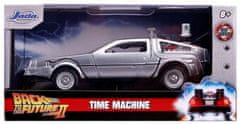 Jada Toys DeLorean Návrat do budoucnosti stroj času.