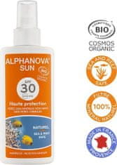 Alphanova Opalovací krém ve spreji SPF 30, 125 g BIO