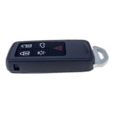 Autoklíče24 Obal klíče dalkového ovládání Volvo S60, S80, V60, V70, XC60, XC70 5tl. HU101