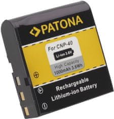 PATONA baterie pro Casio, NP-40 1000mAh