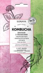 Soraya Kombucha sada tří masek - pro všechny typy pleti 8 ml X 3
