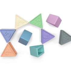 Skládací hračka Triblox - pastelová