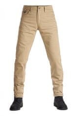PANDO MOTO kalhoty jeans ROBBY COR 01 béžové 36