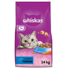 Whiskas granule tuňák pro dospělé kočky 14kg