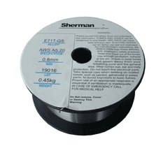Sherman Svařovací drát samostínící FLUX KNGS 0,8mm 0,9kg cívka MIG