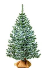 Biss Umělý vánoční stromeček Borovice bílé koncovky, 220 cm