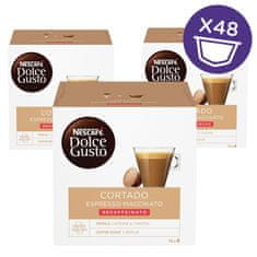 NESCAFÉ Dolce Gusto Cortado Decaffeinato – kávové kapsle – 48 ks