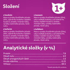 Whiskas kapsičky výběrové menu v želé pro dospělé kočky 40x85 g