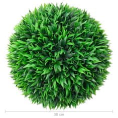 Petromila Umělé buxus koule 2 ks 38 cm