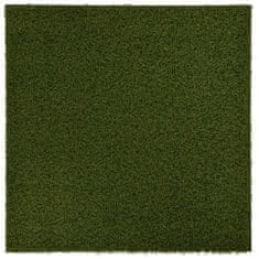 Petromila Dlaždice s umělou trávou 4 ks 50 x 50 x 2,5 cm guma