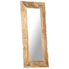 Vidaxl Zrcadlo 110 x 50 cm masivní mangovníkové dřevo
