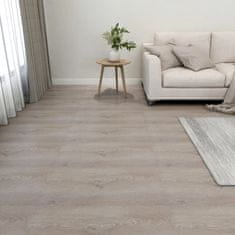 Greatstore Samolepicí podlahové desky 55 ks PVC 5,11 m2 taupe