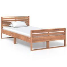 Greatstore Rám postele masivní teakové dřevo 100 x 200 cm