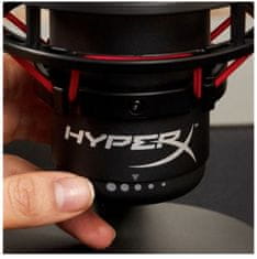 HyperX Quadcast, herní mikrofon, černý/červený