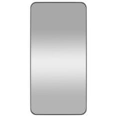 Vidaxl Nástěnné zrcadlo černé 50x100 cm obdélníkové