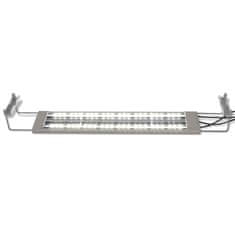 Greatstore LED akvarijní lampa 50–60 cm hliník IP67