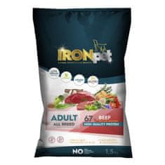 IRONpet Dog Adult All Breed Beef (Hovězí) 1,5 kg