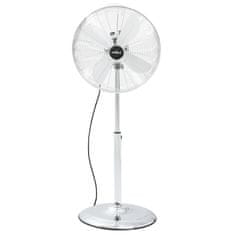 Greatstore Stojanový ventilátor 3 rychlosti 40 cm chrom