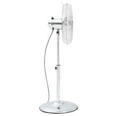 Greatstore Stojanový ventilátor 3 rychlosti 40 cm chrom