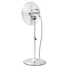 Greatstore Stojanový ventilátor 3 rychlosti 40 cm chrom