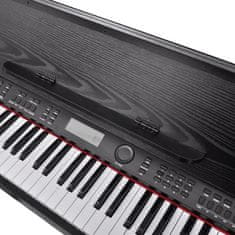 Vidaxl Elektronické digitální piano s 88 klávesami a stojánkem