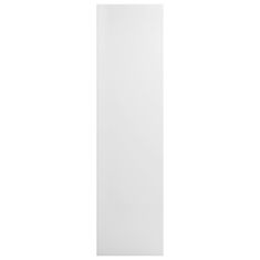 Vidaxl Knihovna/TV skříň bílá vysoký lesk 36 x 30 x 143 cm dřevotříska