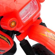 Greatstore Elektrická dětská motorka - červená