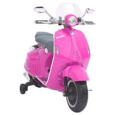 Greatstore Elektrický skútr Vespa GTS300 růžový