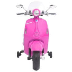 Greatstore Elektrický skútr Vespa GTS300 růžový