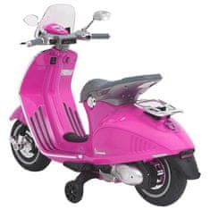 Greatstore Elektrický skútr Vespa GTS300 růžový