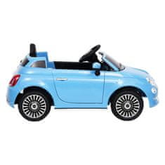 Greatstore Dětské elektrické auto Fiat 500 modré