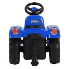 Greatstore Dětský šlapací traktor modrý