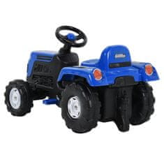 Greatstore Dětský šlapací traktor modrý