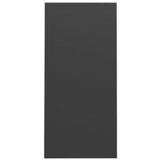 Vidaxl Stůl na notebook šedý 102,5 x 35 x 75 cm dřevotříska