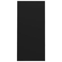 Vidaxl Stůl na notebook černý 102,5 x 35 x 75 cm dřevotříska