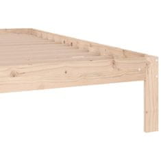 shumee Rám postele masivní dřevo 180 x 200 cm Super King