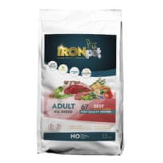 IRONpet Dog Adult All Breed Beef (Hovězí) 12 kg